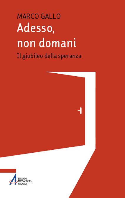 Adesso, non domani. Il Giubileo della speranza - Marco Gallo - copertina