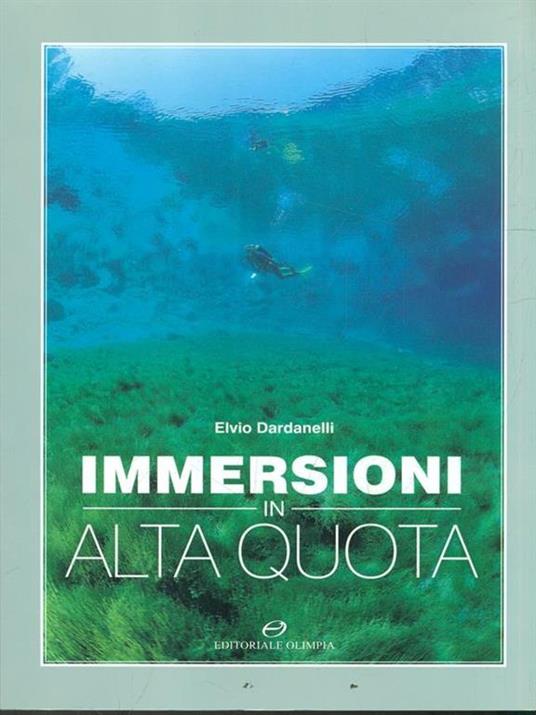 Immersioni in alta quota - Elvio Dardanelli - copertina