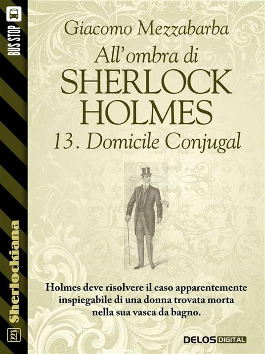 Domicile conjugal. All'ombra di Sherlock Holmes. Vol. 13 - Giacomo Mezzabarba - ebook