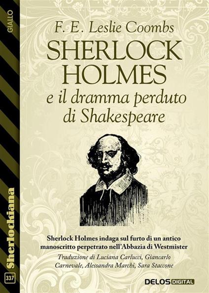 Sherlock Holmes e il dramma perduto di Shakespeare - F. E. Leslie Coombs - ebook