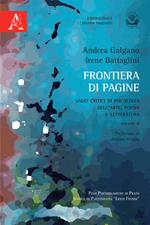 Frontiera di pagine. Saggi critici di psicologia dell'arte, poesia e letteratura. Vol. 2