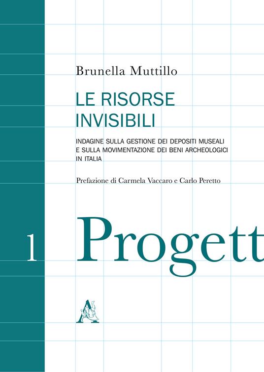 Le risorse invisibili. Indagine sulla gestione dei depositi museali e sulla movimentazione dei beni archeologici in Italia - Brunella Muttillo - copertina