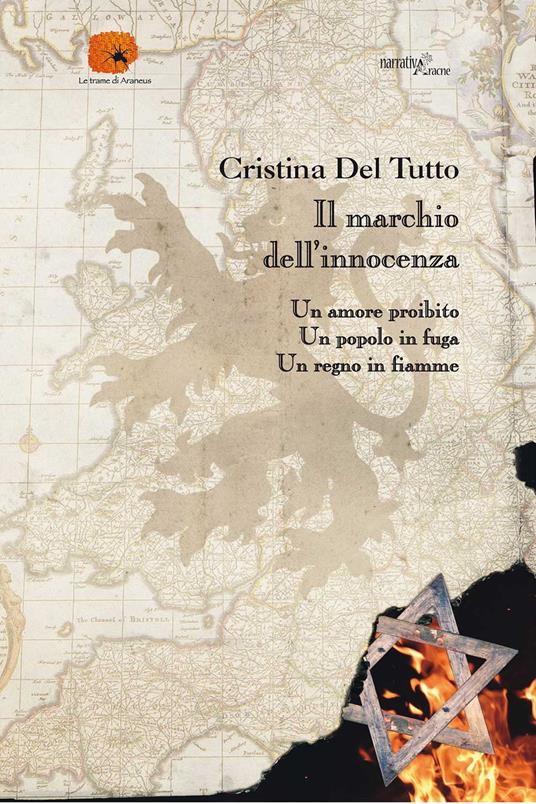 Il marchio dell'innocenza. Un amore proibito, un popolo in fuga, un regno in fiamme - Cristina Del Tutto - copertina