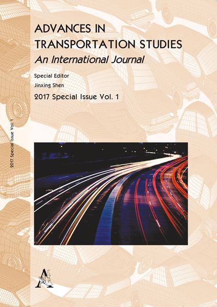 Advances in transportation studies. An international journal. Special issue (2017). Vol. 1 - copertina