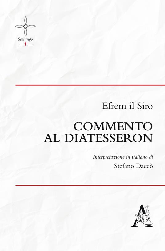 Commento al Diatesseron - Efrem (sant') - copertina