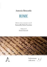 Rime - Antonio Brocardo - copertina