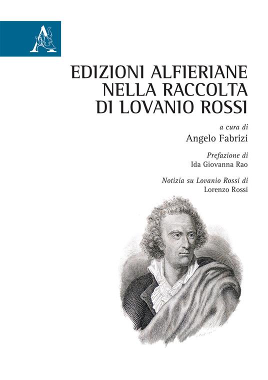 Edizioni alfieriane nella raccolta di Lovanio Rossi - copertina