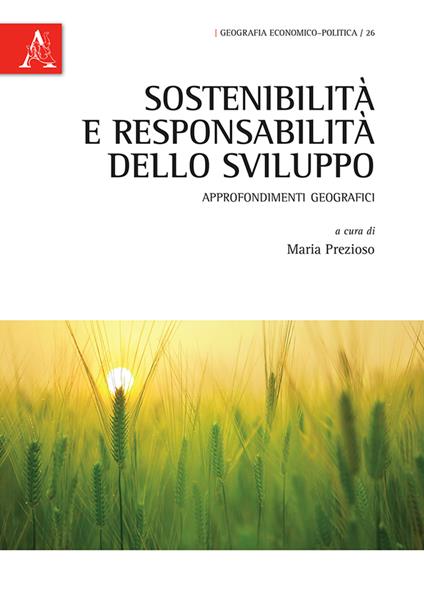 Sostenibilità e responsabilità dello sviluppo. Approfondimenti geografici - copertina