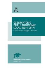 Osservatorio per le autonomie locali (2014-2017)