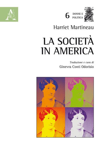 La società in America - Harriet Martineau - copertina