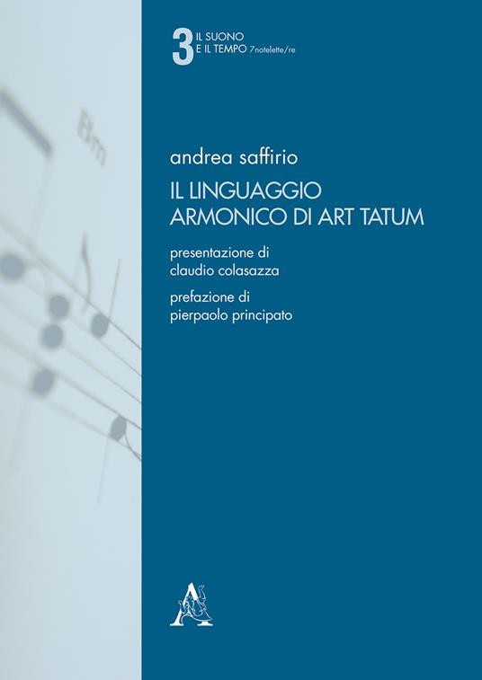Il linguaggio armonico di Art Tatum - Andrea Saffirio - copertina