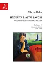 Sincerità e altri lavori. Raccolta di scritti di Donald Meltzer