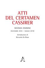 Atti del Certamen Cassirer