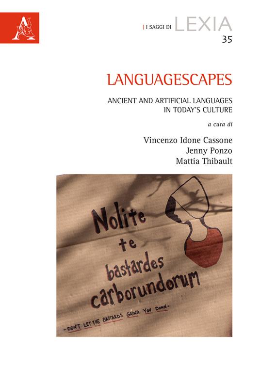 Languagescapes. Ancient and artificial languages in today's culture - copertina