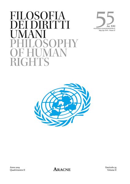 Filosofia dei diritti umani (2019). Vol. 55: Maggio-Agosto. - copertina