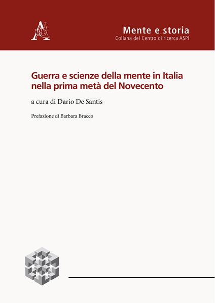 Guerra e scienze della mente in Italia nella prima metà del Novecento - copertina