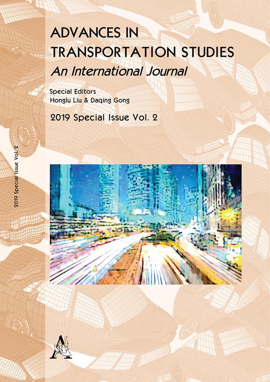 Advances in transportation studies. Special Issue (2019). Vol. 2 - copertina