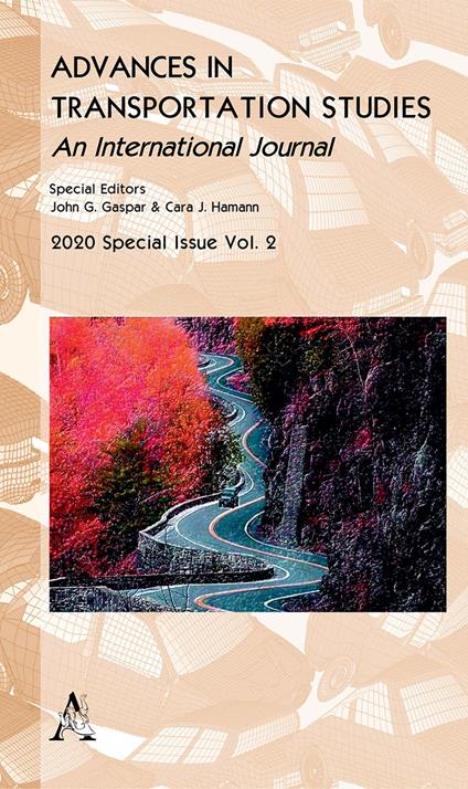 Advances in transportation studies. Special Issue (2020). Vol. 2 - copertina