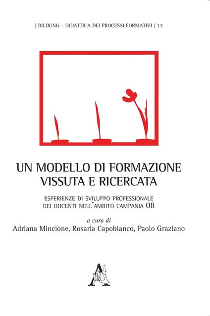 Un modello di formazione vissuta e ricercata. Esperienze di sviluppo professionale dei docenti nell'Ambito Campania 08 - copertina