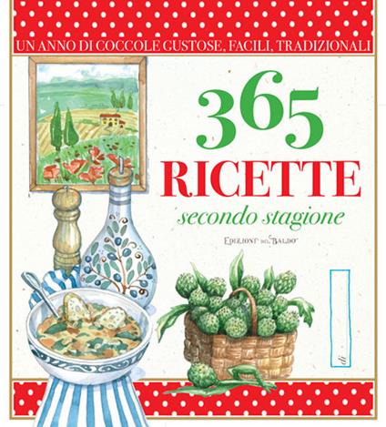 365 ricette secondo stagione - copertina