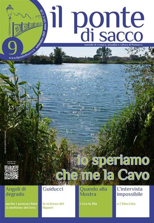 Il ponte di Sacco. Settembre 2017 - NuovaStampa - ebook