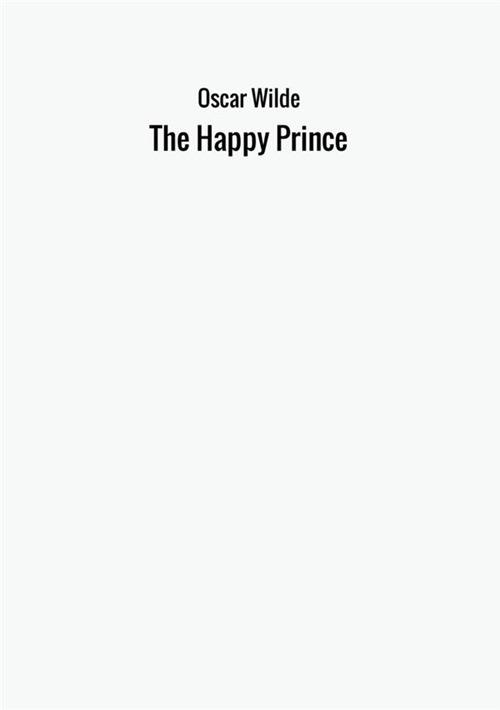 The happy prince - Oscar Wilde - copertina