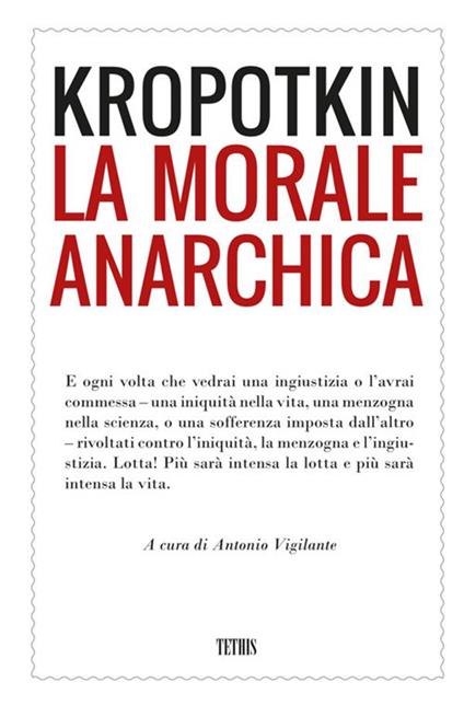 La morale anarchica - Pëtr Alekseevic Kropotkin - copertina