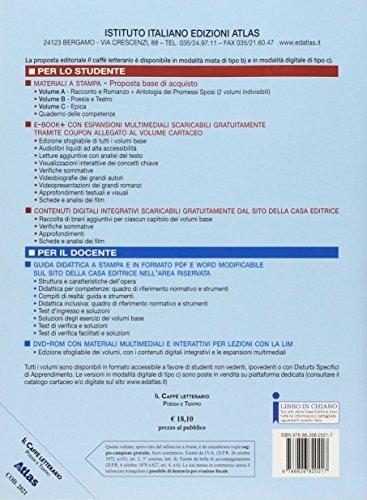 Il caffè letterario. Poesia e teatro. Quaderno delle competenze. Con ebook. Con espansione online - Diego De Costanzo,Letizia Bergomi,Stefano Filippo Re - 2