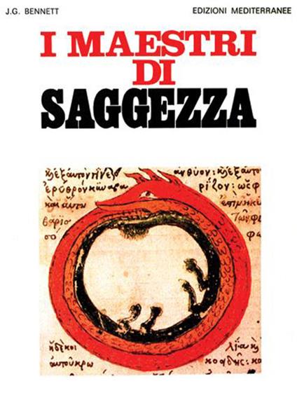 I maestri di saggezza - John Godolphin Bennett - copertina