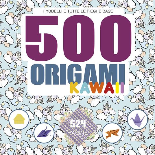 Carta origami - 500 fogli 6 colori