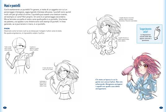 Guida al disegno anime. Espressioni & pose. Le nozioni base per