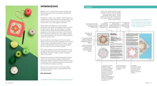 Moduli granny square. 100 motivi all'uncinetto da combinare tra lroro - 3