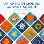 Un anno di moduli granny square. 52 moduli, uno per ogni settimana dell'anno