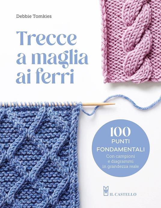 Trecce a maglia ai ferri - Debbie Tomkies - copertina