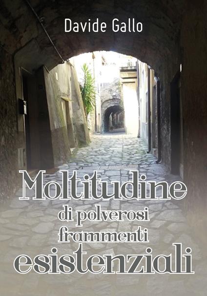 Moltitudine di polverosi frammenti esistenziali - Davide Gallo - copertina