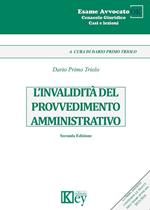 L' invalidità del provvedimento amministrativo