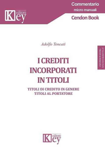 I crediti incorporati in titoli - Adolfo Tencati - ebook