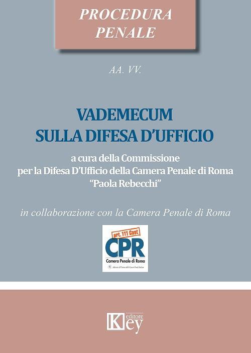 Vademecum sulla difesa d'ufficio - copertina