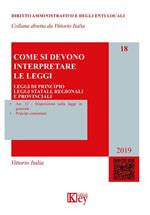 Come si devono interpretare le leggi