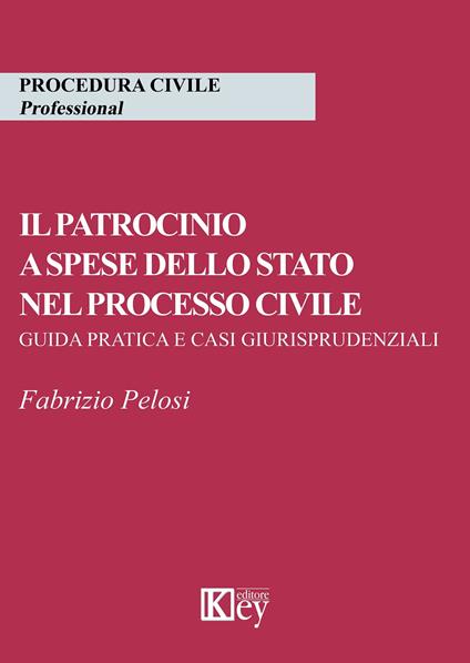 Il patrocinio a spese dello stato nel processo civile. Guida pratica e casi giurisprudenziali - Fabrizio Pelosi - copertina