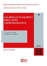 Validità e invalidità dell'atto amministrativo