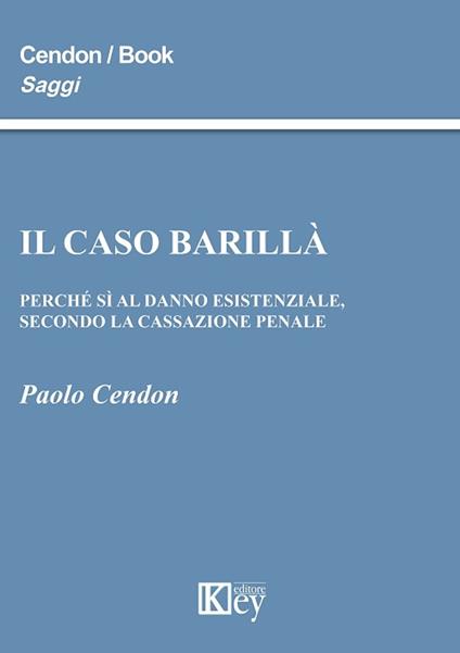 Il caso Barillà - Paolo Cendon - ebook