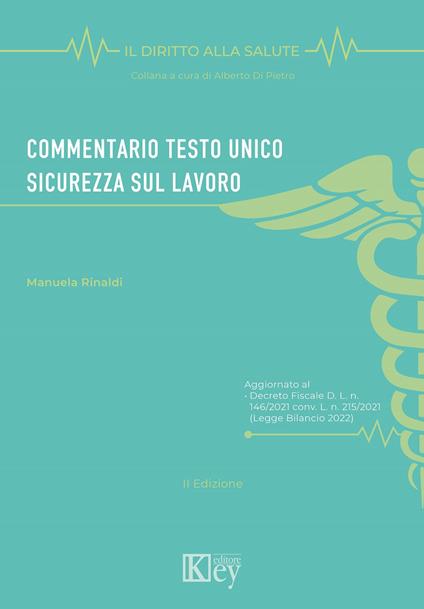 Commentario Testo Unico Sicurezza sul lavoro - Manuela Rinaldi - copertina