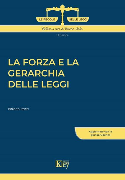 La forza e la gerarchia delle leggi - Vittorio Italia - ebook