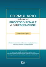 Formulario del nuovo processo penale e dell'esecuzione