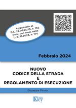 Nuovo codice della strada e regolamento di esecuzione 2024