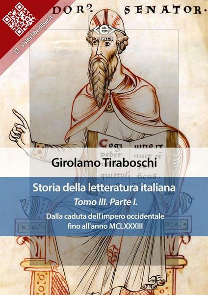 Storia della letteratura italiana. Vol. 3/1 - Girolamo Tiraboschi - ebook