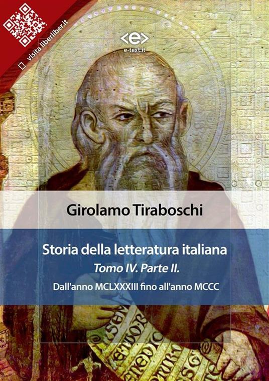 Storia della letteratura italiana. Vol. 4/2 - Girolamo Tiraboschi - ebook