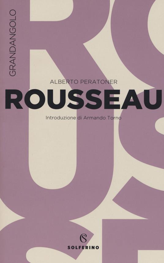 Rousseau - Alberto Peratoner - copertina