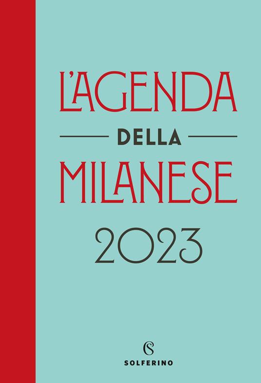 L' agenda della milanese 2023 - Michela Proietti - copertina